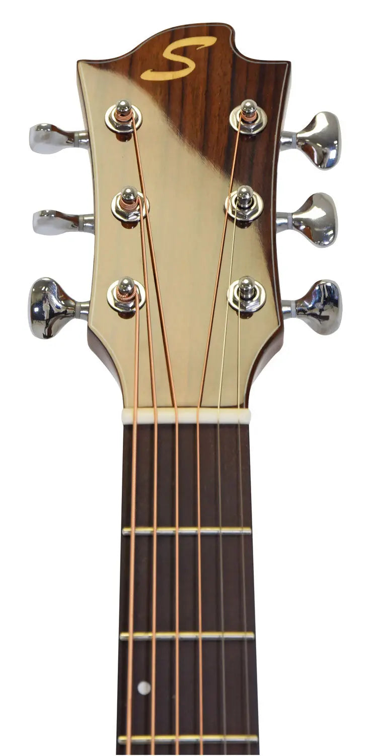 Sevinia Sevinia GA41C Solid Cedar Top with Rosewood Back & Sides