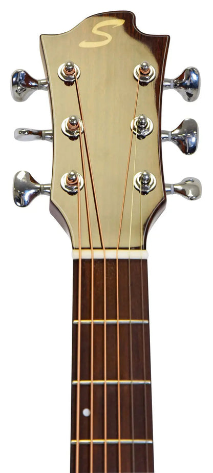 Sevinia Sevinia OM40 Solid Cedar Top with Rosewood Back & Sides