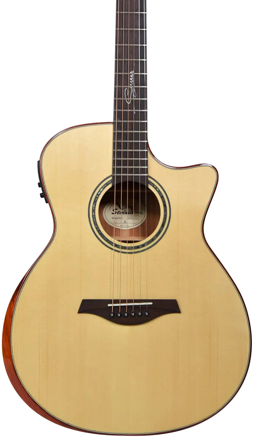 Sevinia Sevinia Solid Body Grand Auditorium Electro-Acoustic Guitar