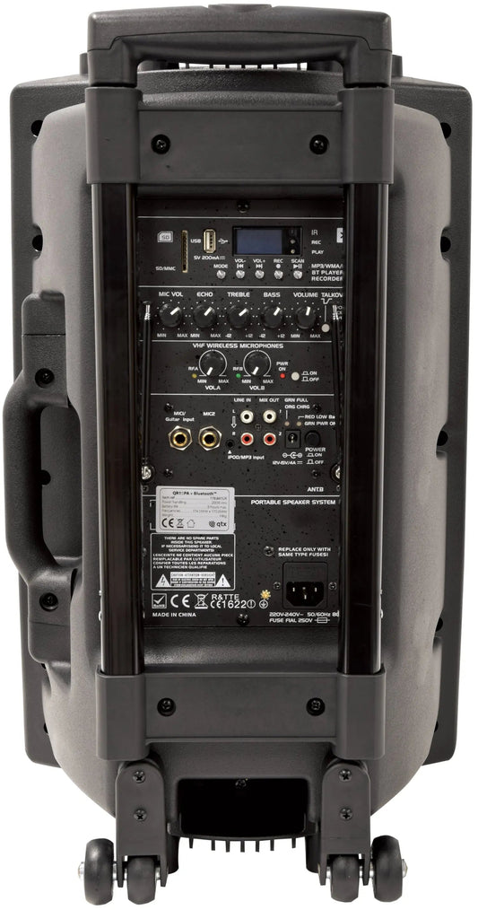QTX QR15PABT Portable PA