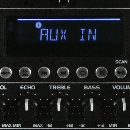 QX series portable powered PA unit with Bluetooth QX12PA portable PA u