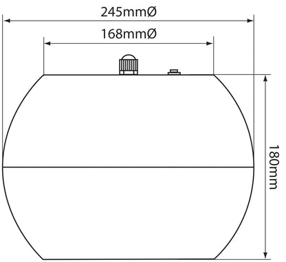 Adastra Pendant speaker 12.5cm (5") - white