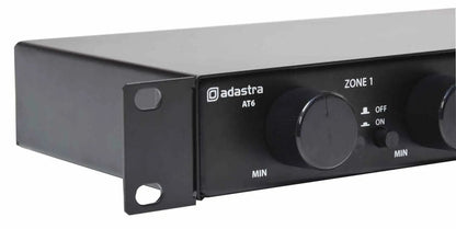 Adastra AT6 Volume Attenuator + A/B Switcher 100V 6 x 30W