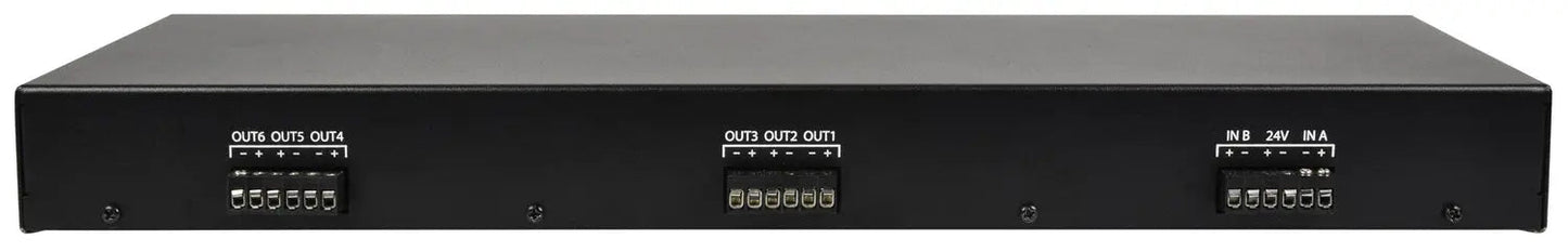 Adastra AT6 Volume Attenuator + A/B Switcher 100V 6 x 30W