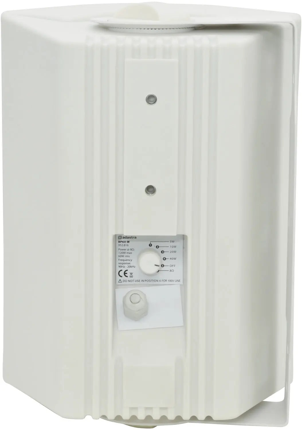 Adastra BP6V-W 100V 6.5" background speaker white