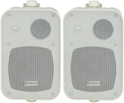 Adastra 100V Line Speakers 4" 30W White Pair