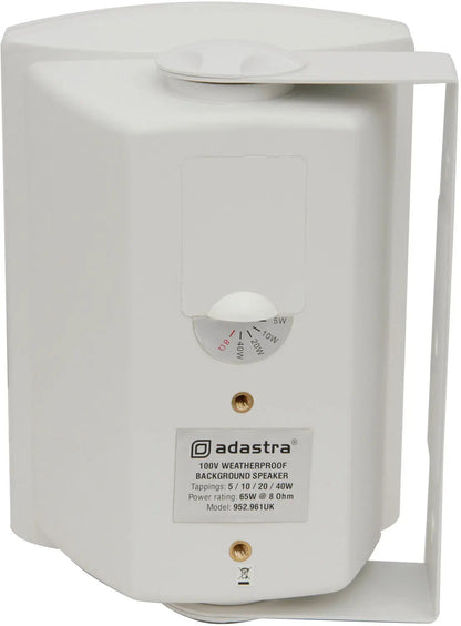 Adastra FSV-W High performance foreground speaker, 100V line, 8 Ohm, 65W rms, white