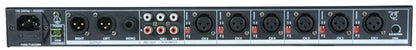 Adastra ML622 6 Mic + 2 Aux Rack Mixer 1U