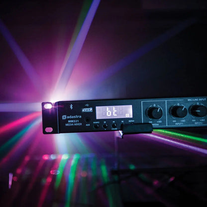 Adastra MM321 Rack Mixer + BT/USB/FM Player