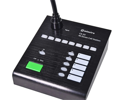 Adastra CS-5X Call Station for RX45 Audio Matrix