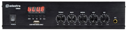 Adastra DM60 Digital 100V Mixer-Amp 60W