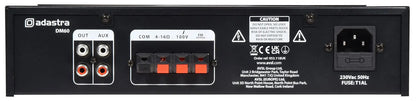 Adastra DM60 Digital 100V Mixer-Amp 60W