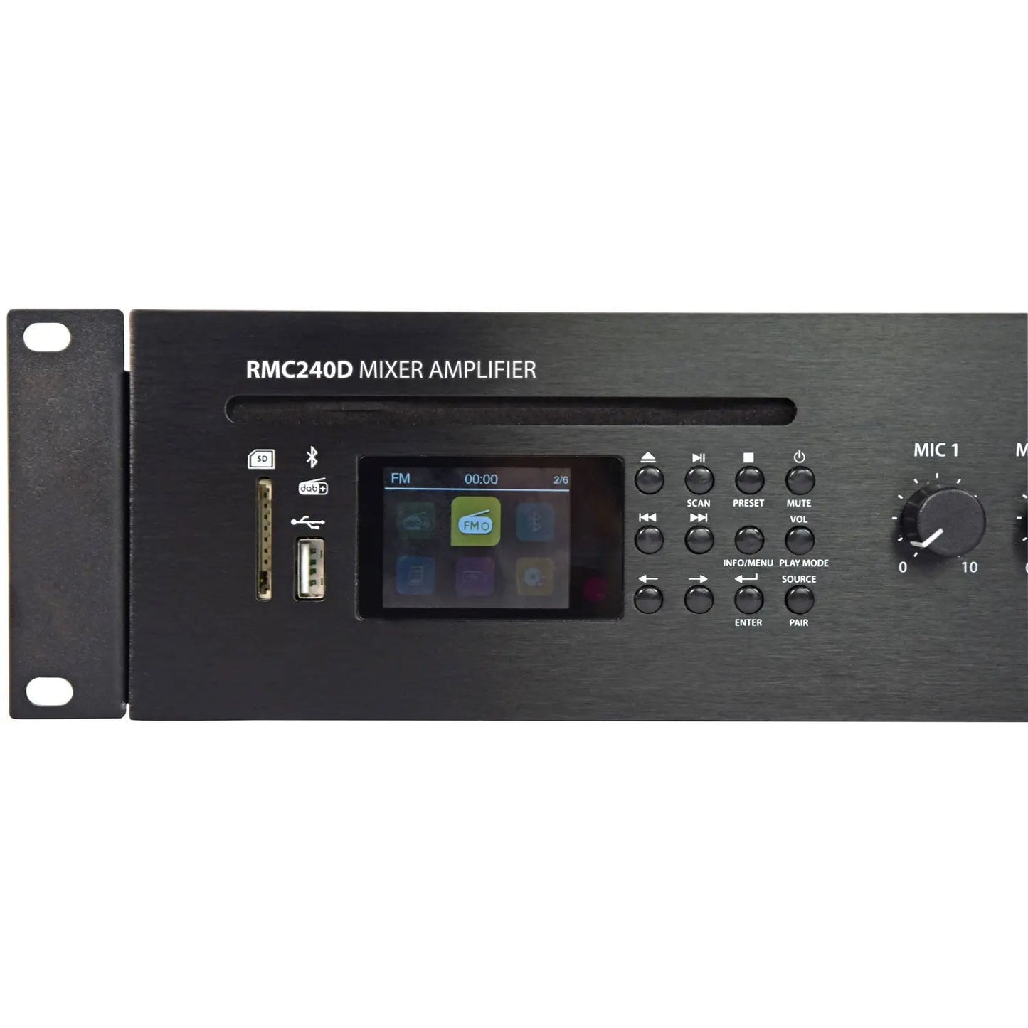 Adastra RMC240D Mixer-amp 240W + CD/BT/USB/SD/DAB/FM