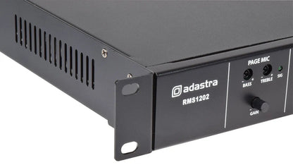 Adastra RMS1202 Amplifier 100V - 2 x 120W