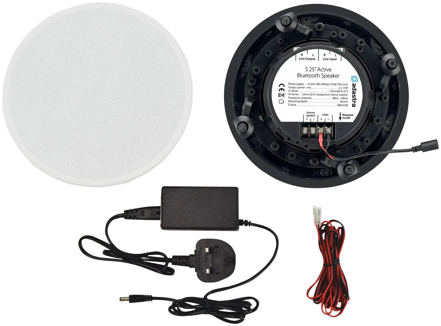 Adastra Bluetooth 5.25in Ceiling Speakers Set