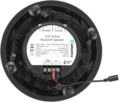 Adastra Bluetooth 5.25in Ceiling Speakers Set