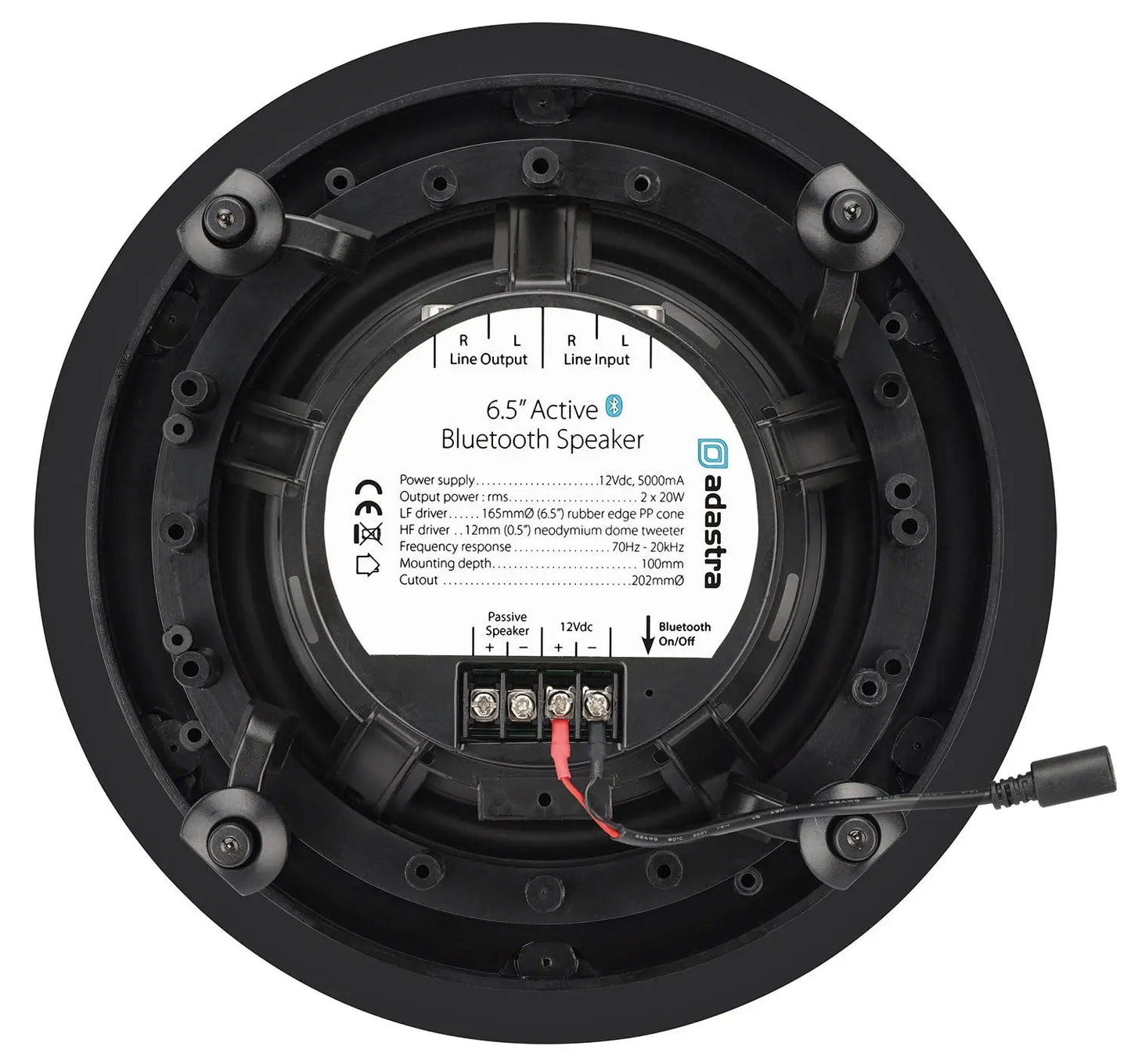 Adastra Bluetooth 6.5in Ceiling Speakers Set