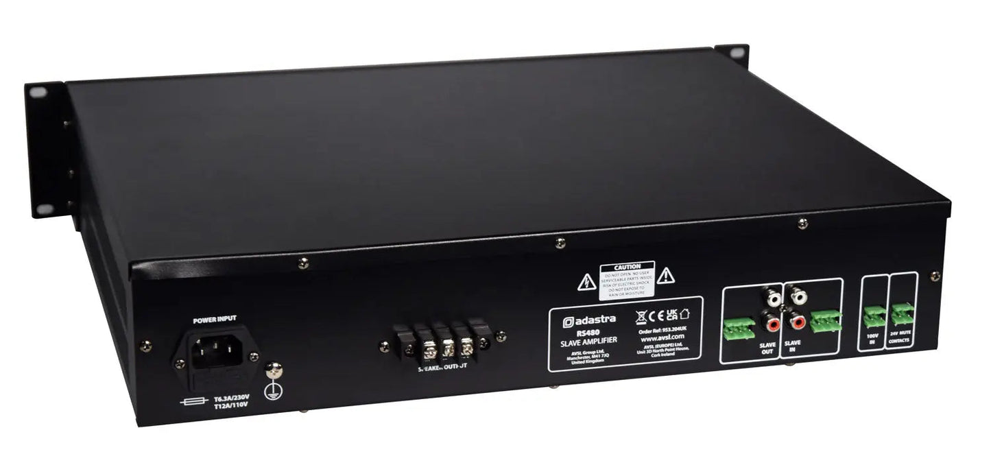 Adastra RS480 Slave Amplifier 100V