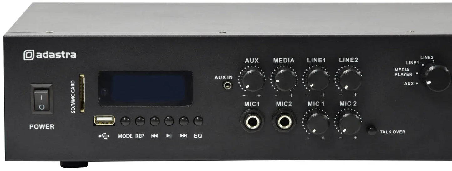 Adastra A2 Stereo PA Amplifier 2 x 200W