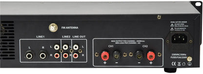 Adastra A2 Stereo PA Amplifier 2 x 200W