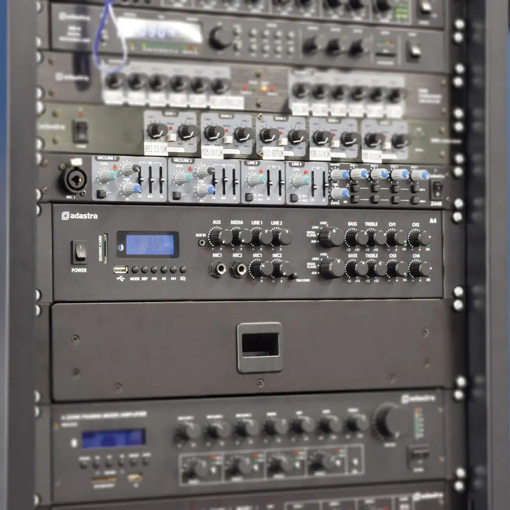 Adastra A4 Dual Stereo Amplifier 4 x 200W