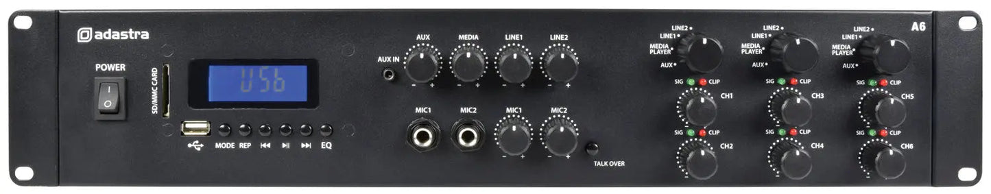 Adastra A-series Multi Zone Stereo Amplifiers