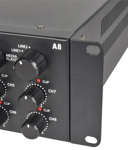 Adastra A8 Quad Stereo Amplfier 8x200W