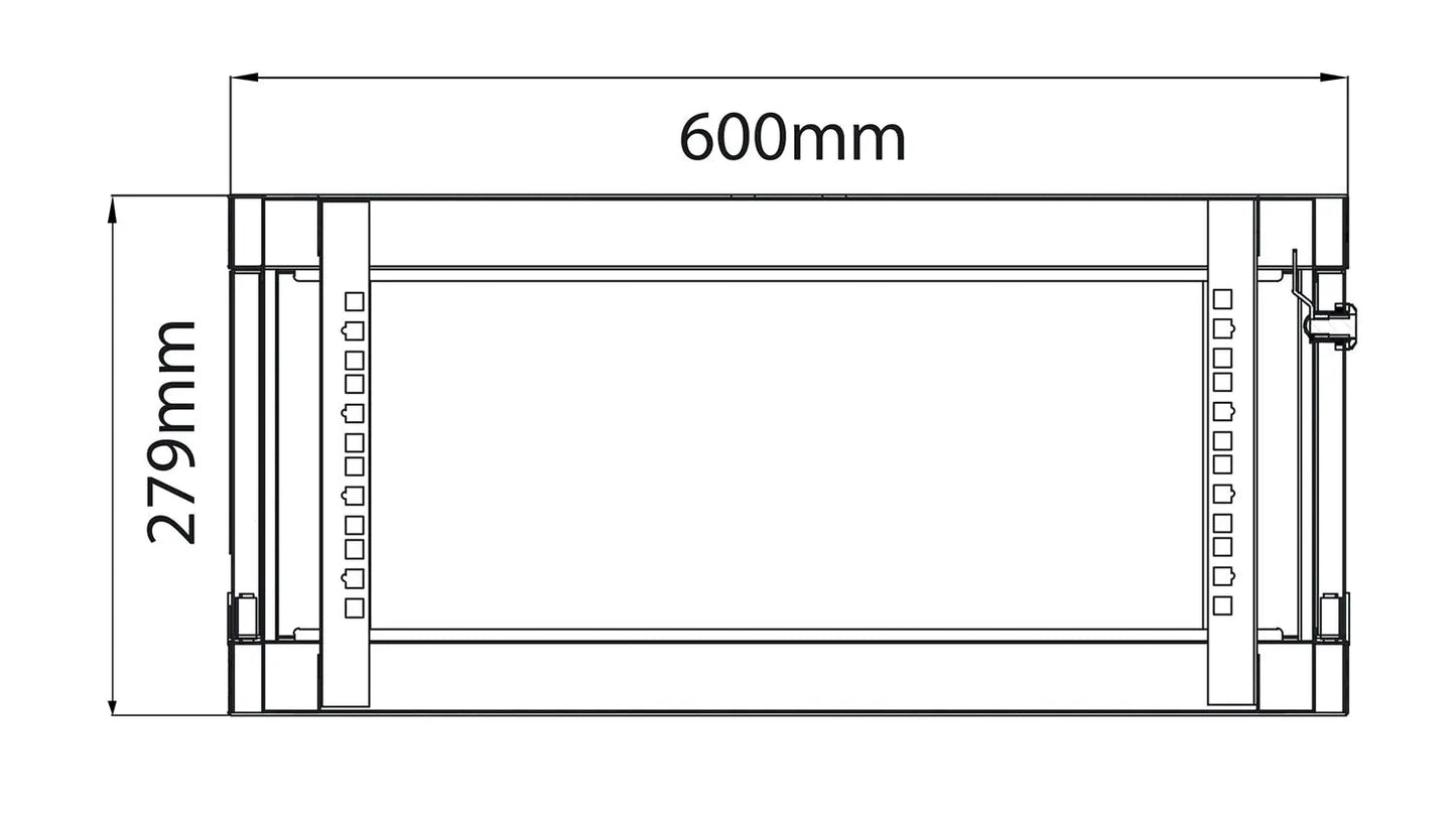 Adastra Rack Cabinet 4U x 450mm Deep