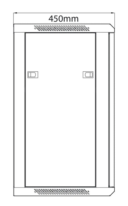Adastra Rack Cabinet 15U x 450mm Deep