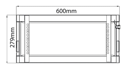 Adastra Rack Cabinet 4U x 600mm Deep