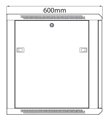 Adastra Rack Cabinet 12U x 600mm Deep