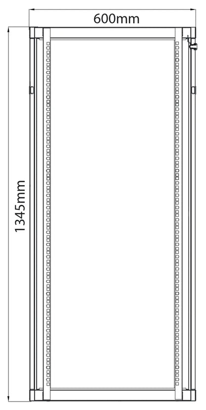 Adastra Rack Cabinet 28U x 600mm Deep