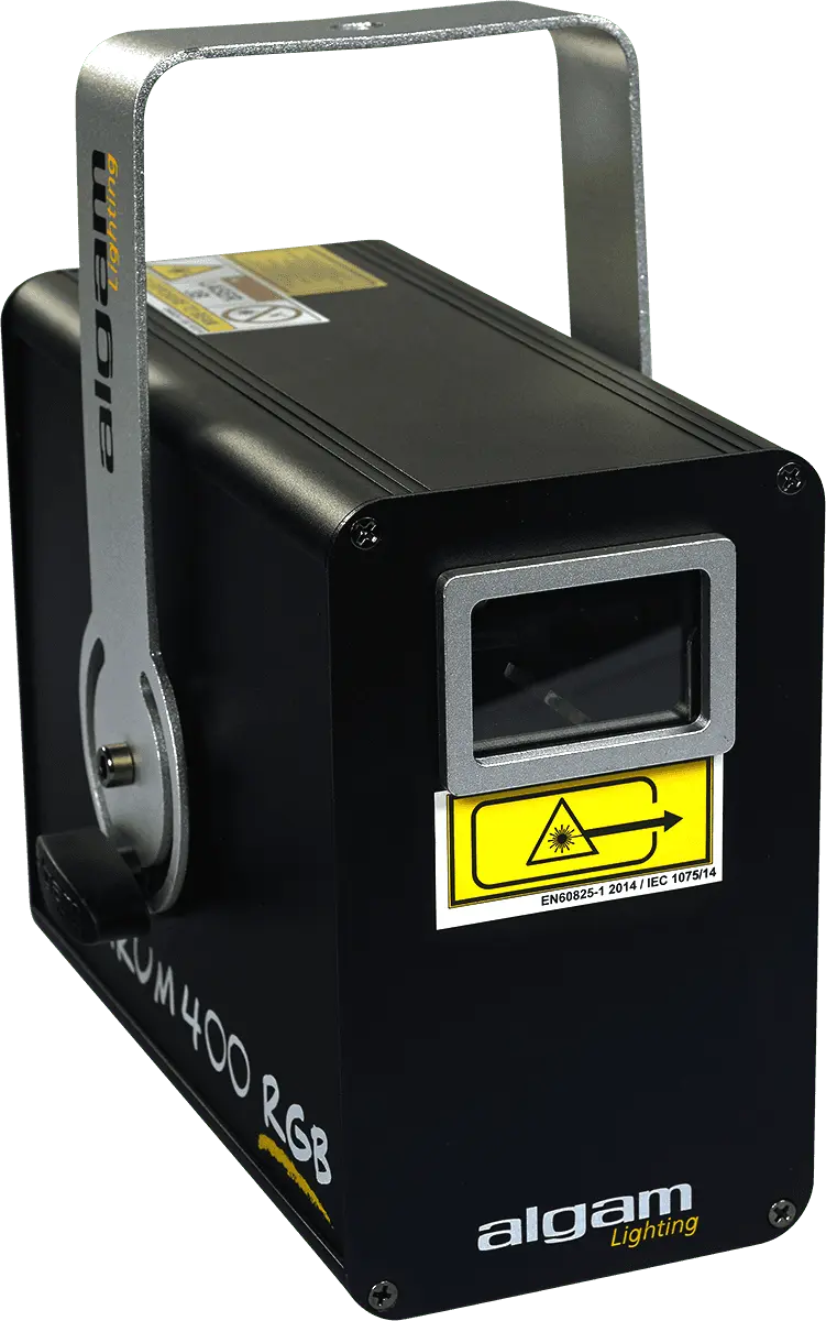 Algam RGB 400mw STEP-MOTOR LASER