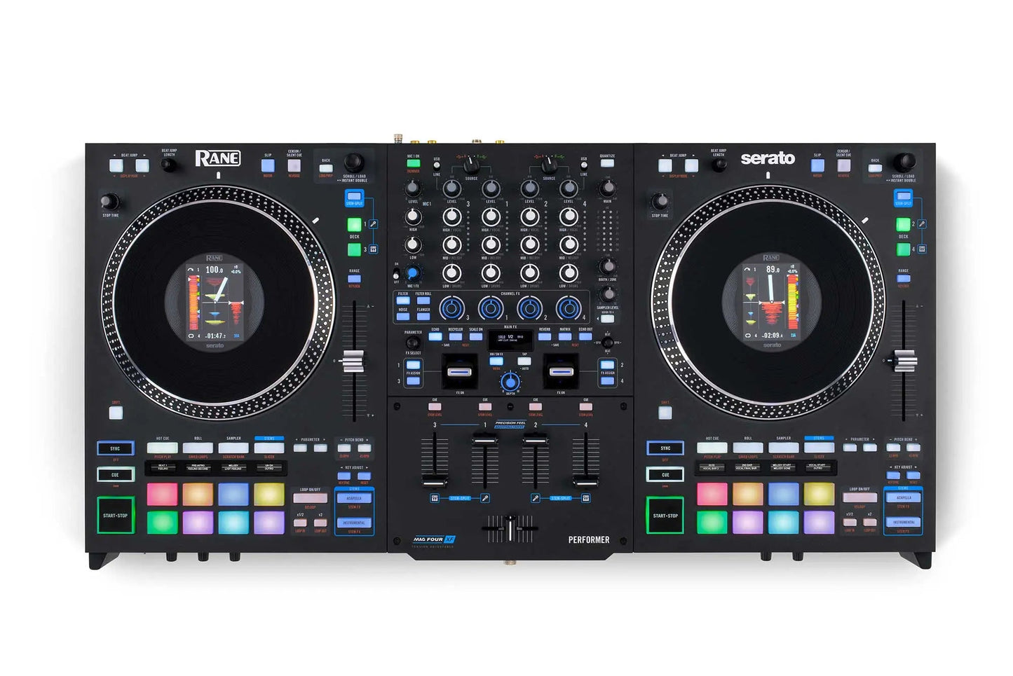 RANE PERFORMER - Motorised 4-Channel Serato DJ Controller