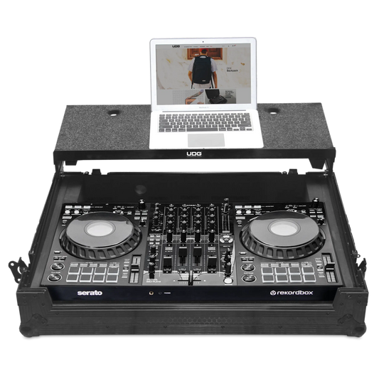 UDG Flightcase Pioneer DDJ-FLX10 Laptop & Wheels