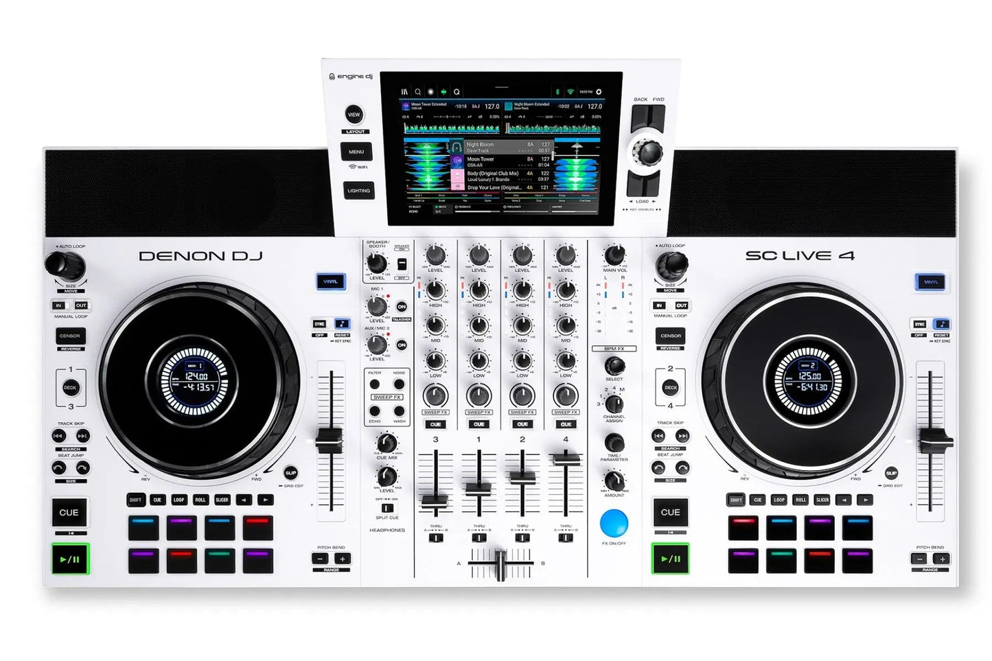 Denon DJ SC LIVE 4 White Edition