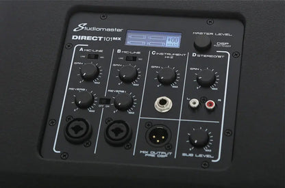 Studiomaster DIRECT 101MX Portable Sound System