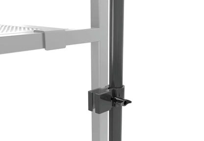 Ultimax DJ Booth GP-BK DJ Booth Goal Post System with Carry Bag in Black