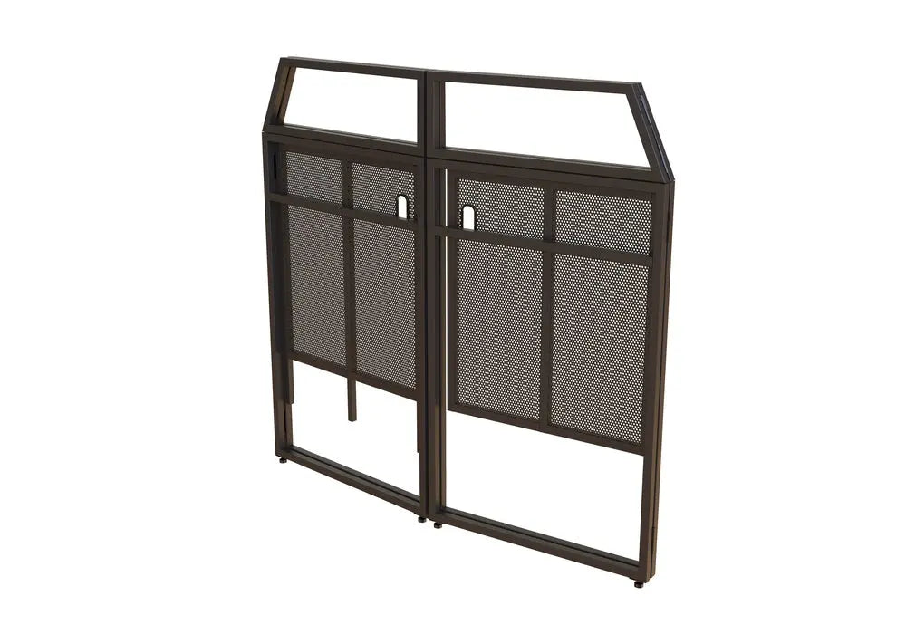 Ultimax DJ Booth Pro DJ Booth supplied with black and white scrim and carry bags