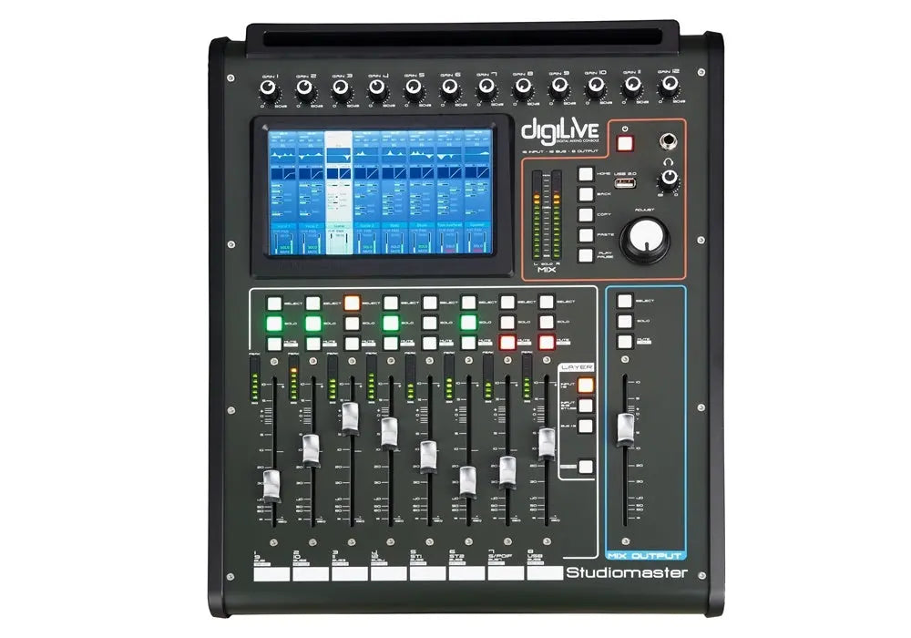 Studiomaster DIGILIVE 16 16 Input 8 Output Digital Mixer