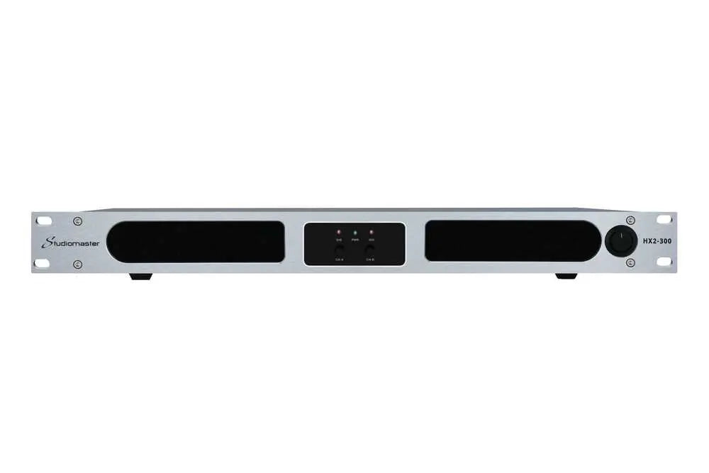 Studiomaster HX2-300 2x 255W 1U Power Amplifier