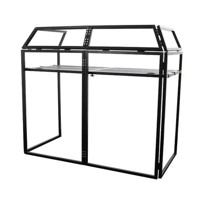 Ultimax DJ Booth Pro DJ Booth supplied with black and white scrim and carry bags