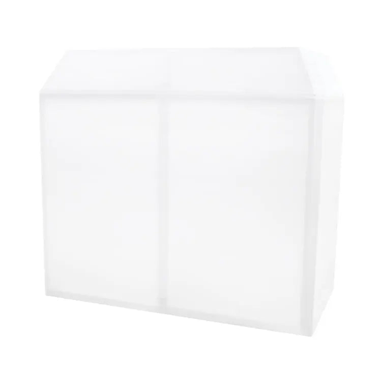 Ultimax DJ Booth Pro DJ Booth supplied with black and white scrim and carry bags